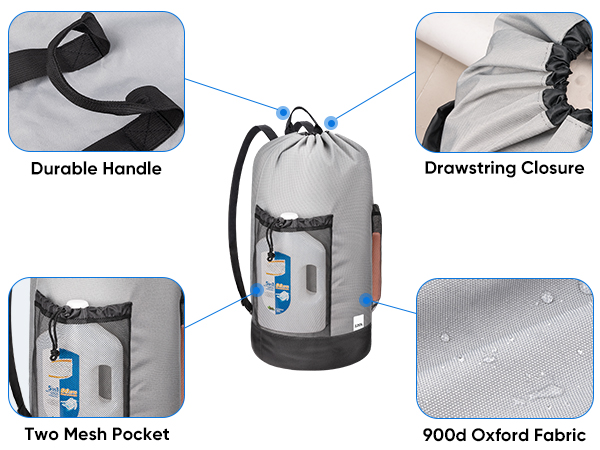 laundry backpack