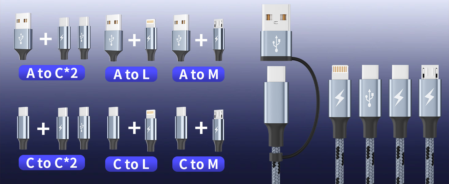 multi charging cable