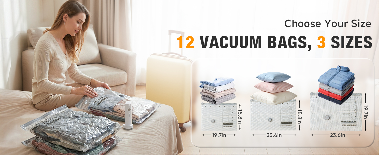 vacuum bags storage