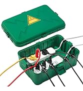 Hrensaw Large Outdoor Electrical Box(12.5x8.5x5inch),IP54 Waterproof Outdoor Outlet Covers,Weathe...