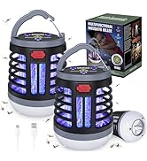 3 in 1 Indoor Bug Zapper Outdoor Mosquito Zapper, USB Rechargeable Mosquito Killer Portable Water...