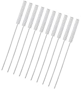 10pcs 2.5mm Vent Brush Professional Nylon Hair Tube Cleaing Accessory Remove Tool Light and Small...
