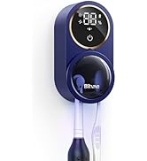 Bitvae Upgraded Tooth Brush Holder for Bathroom 2.0, Infrared Sensing Toothbrush Cleaner, Wall-Mo...