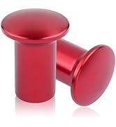 SSNNUU 2PCS Car Drift Button Knob Compatible with Toyota GT86/BRZ/FRS,Aluminum Alloy Handbrake Co...