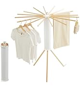 JOOM Tripod Clothes Drying Rack, Garment Rack Portable and Foldable Space Saving Laundry Drying R...