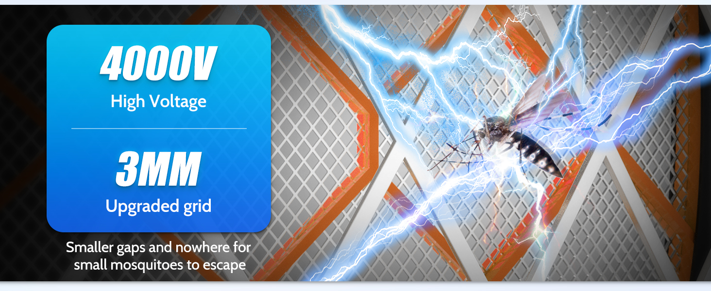 Electric Fly Swatter Bug Zapper Racket