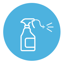 The ear wax flushing kit has an easy-to-use spray bottle to gently flush earwax, dirt, and debris.