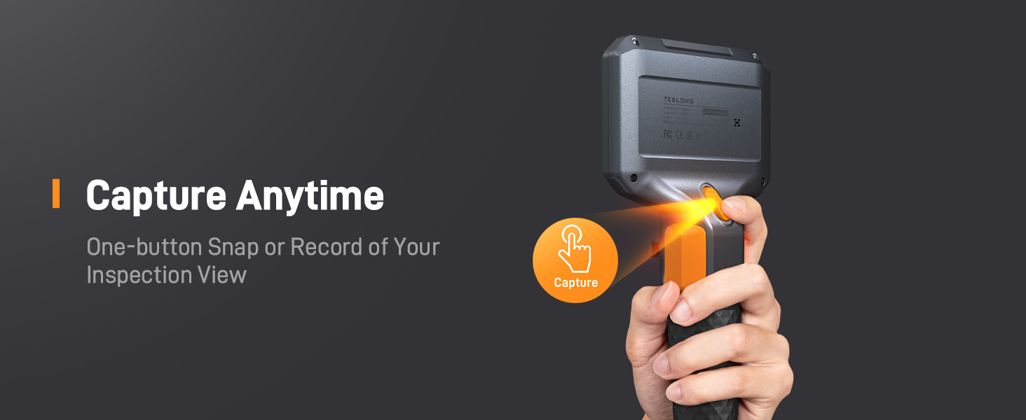 borescope with capture photo