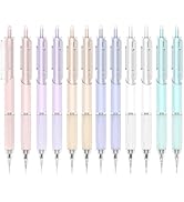 Xipan Gel Pens, 12 Pcs 0.7mm Quick Dry Black Ink Pen, Cute Ergonomics Fine Point Smooth Writing P...