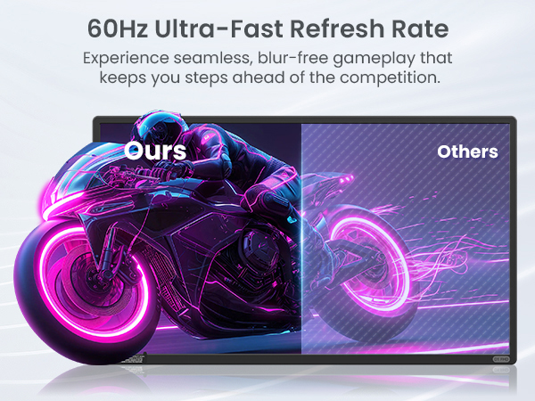 60Hz Ultra-Fast Refresh Rate