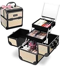 BYOOTIQUE Rolling Makeup Case Cosmetology case on wheels Makeup Artist Nail