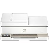 HP Envy 6555e Wireless All-in-One Color Inkjet Printer, Portobello, Print, scan, Copy, Duplex Pri...