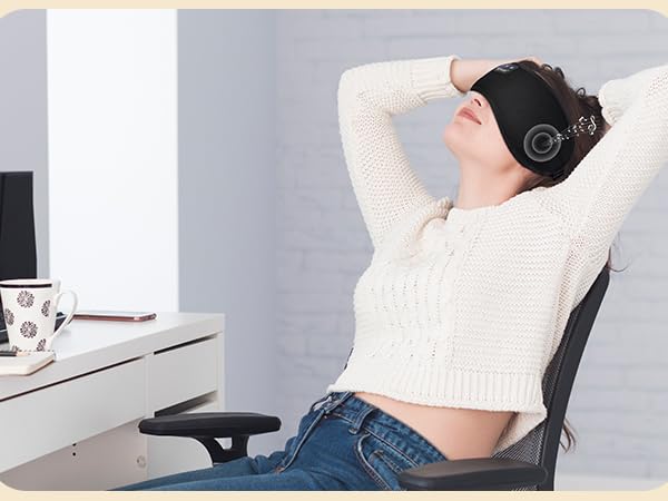 Sleep Mask Headphones Wireless Bluetooth