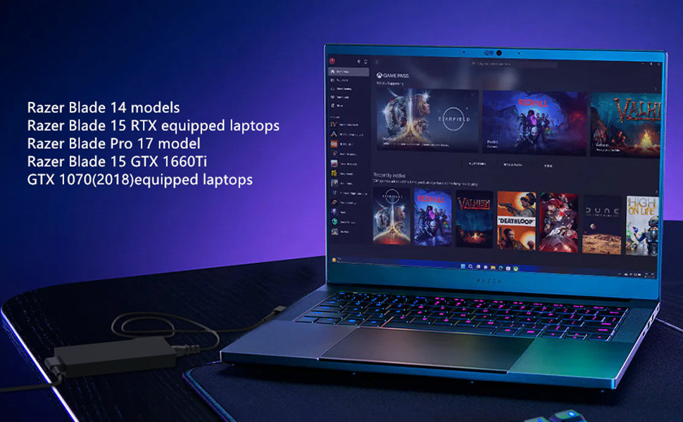 razer blade 17 charger