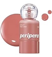 PERIPERA SYRUPY TOK CHEEK, Liquid Blush, Dewy Finish and Hydrates All day, Soft Velvet Texture Fa...