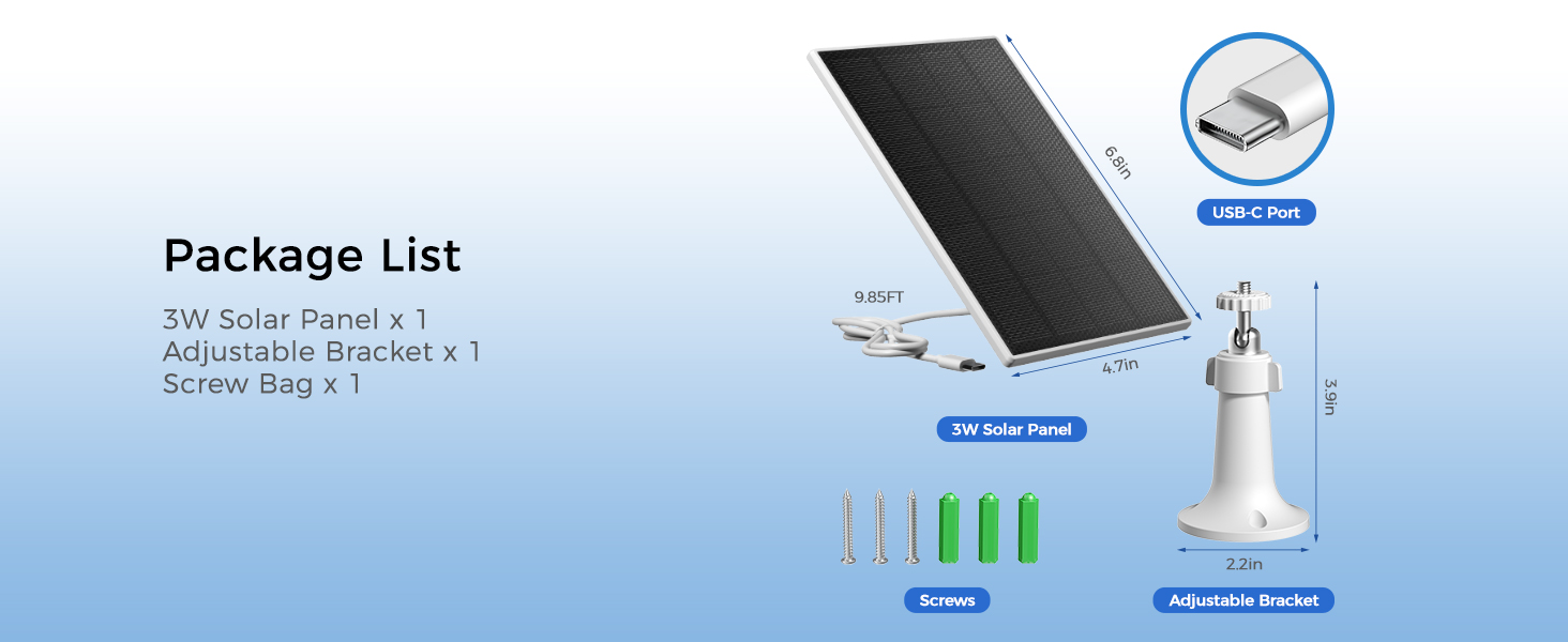 3w solar panel
