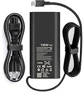 GAN 130W USB C Type C Laptop Charger for XPS 15 9575 2in1 9520 9500 9530 Precision 5530 5470 5550...