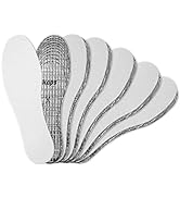 Kaps Alu Super Thermal and Insulating Insole Inserts for Shoes Boots, 6 Pairs of Cut to Fit Winte...