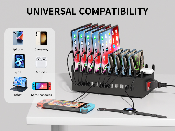 charging station for multiple devices