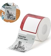 NIIMBOT Photo Label only for B21 Pro Label Printer, 2x2.5in (50x63mm) Photo Paper, Waterproof Sti...