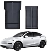 dfdgtsl 2PCS Central Armrest Console Storage for Tesla Model Y Juniper 2025 2026, Console Organiz...