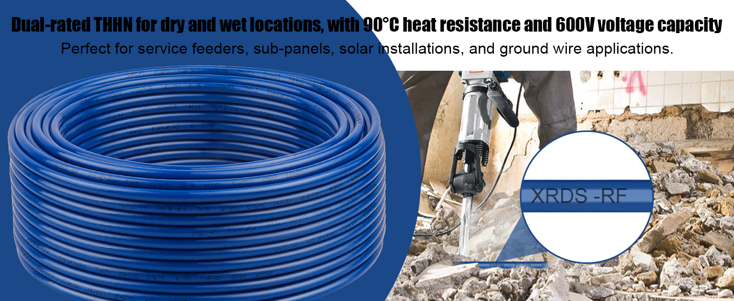 THHN Stranded Bare Copper Wire
