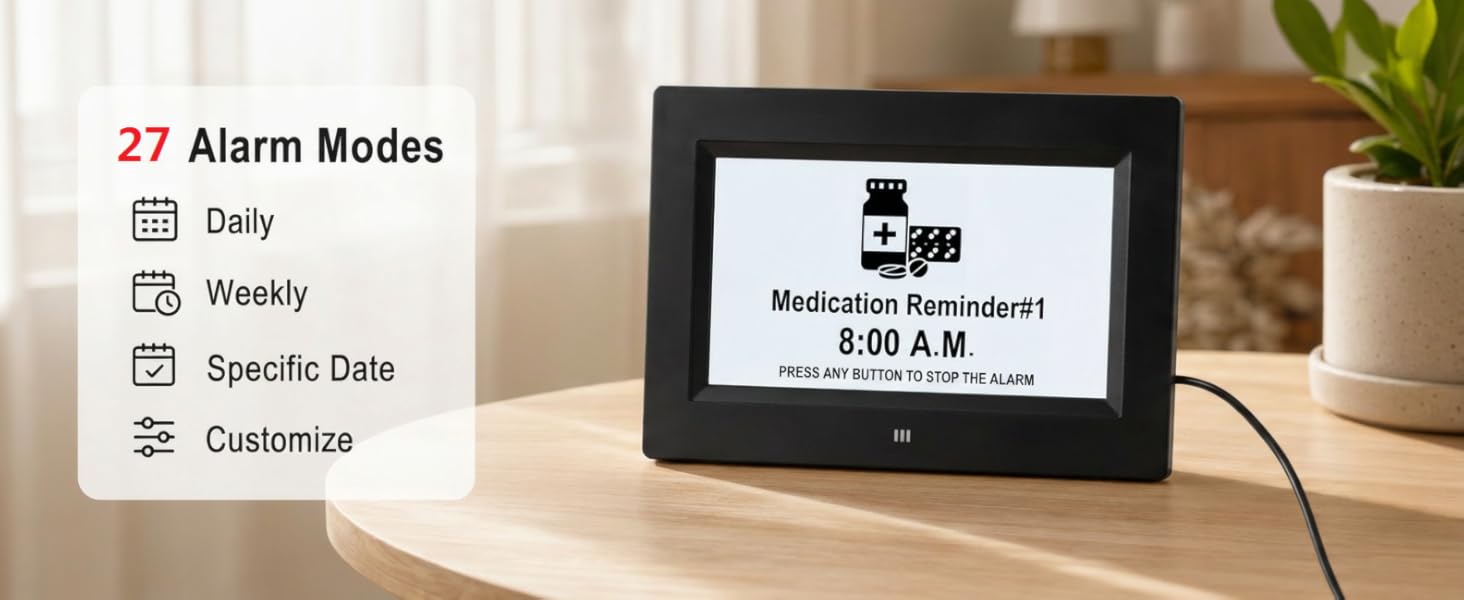 27 Alarms and custom reminders