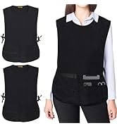 TEXVIDA 5 Pockets Cobbler Aprons for Women Men (Pack of 2) – Zipper Pocket Smock Apron