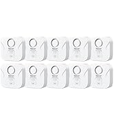 Geevon 10 Pack Water Leak Detectors for Home, 100dB Loud Water Alarm Sensor Leak Detection with D...