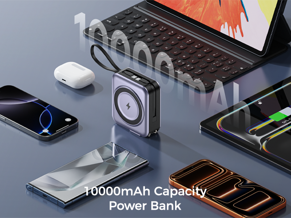 10000mAh CapacityPower Bank