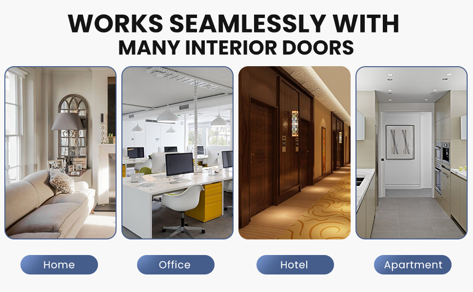 MINlA Keyless Entry Door Lock with Handle