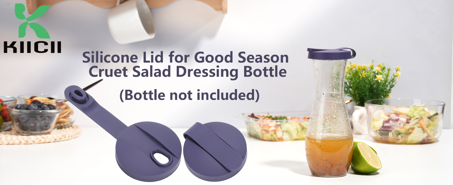 silicone lid for good season cruet bottle