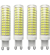 Edearkar G9 LED Light Bulb 15W (150W Halogen Equivalent), Daylight White 6000K, AC110V, G9 Base, ...