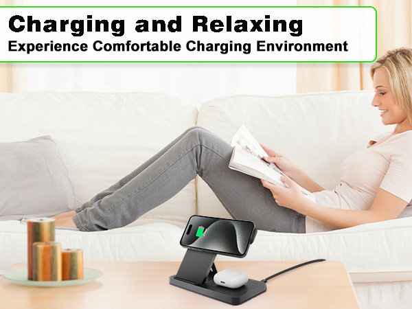 magnetic charging staion