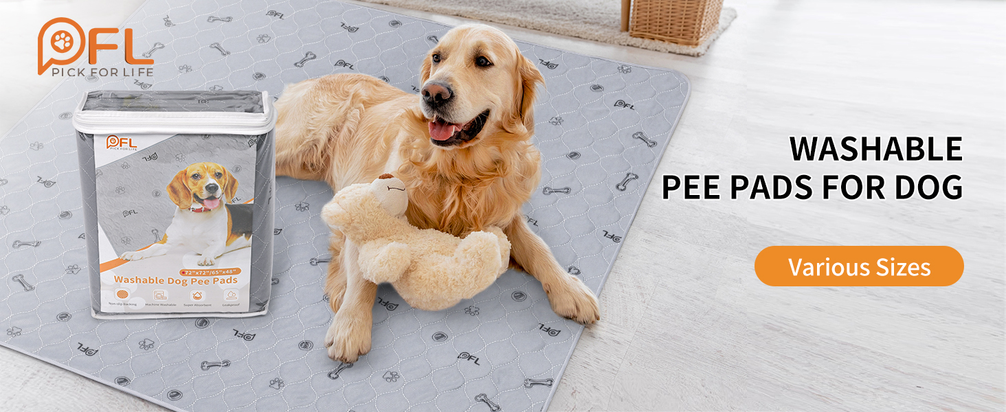 dog pee pads wasahble