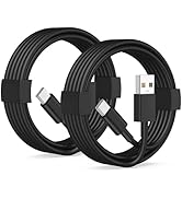 Car Carplay Cable for iPhone 17/17 Pro/Air/16e/16/15 Pro Max/Plus Cable, 2Pack USB A to USB C for...