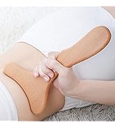 Komogir Wood Therapy Massage Tool Wooden Lymphatic Drainage Massager One-Handed Body Sculpting To...