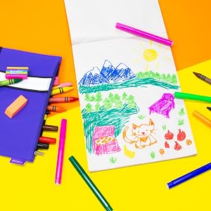 Neon Eraser Set