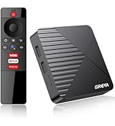 GREVA Android TV box 4GB RAM 32GB ROM TV Box RK3528 Chip with WiFi6 BT5.0 Gigabit Ethernet LAN 3D...