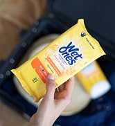 wet ones tropical scent hand wipes, travel wipes antibacterial