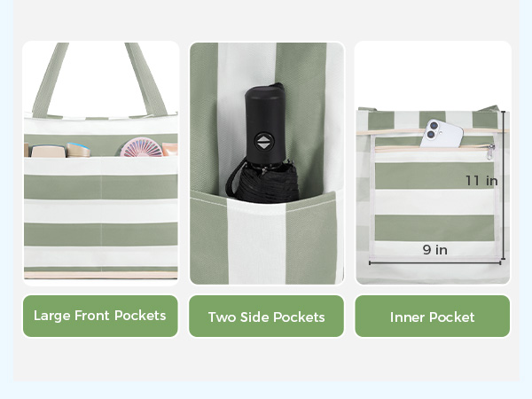 5 pockets