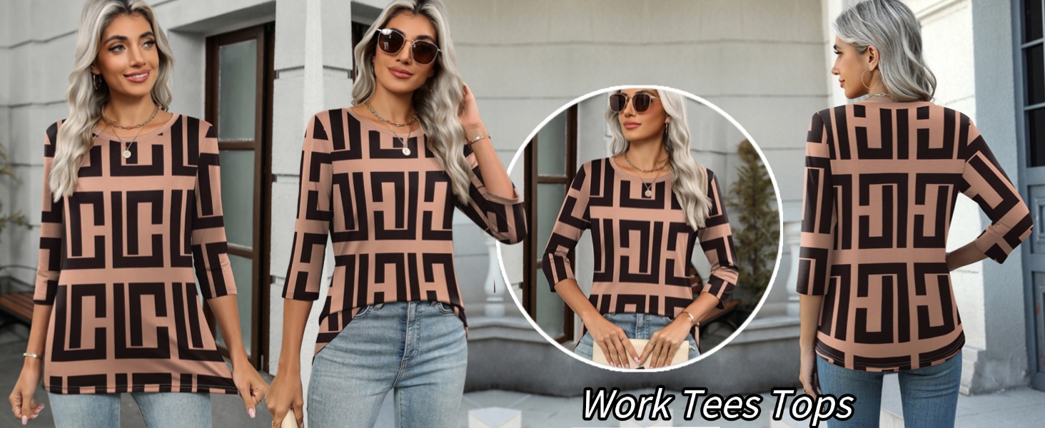 work tee tops