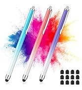 Stylus Pens for Touch Screens,3-Pack Capacitive Stylus Compatible for iPad iPhone Tablets Samsung...