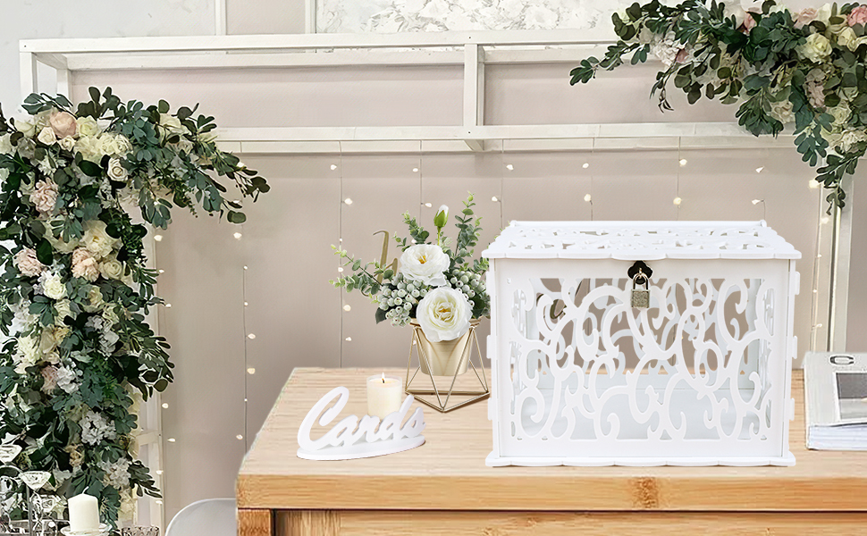 wedding card boxes for reception