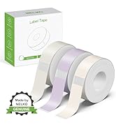 NELKO Genuine P21 Label Maker Tape, Adapted Label Print Paper, 14x40mm (0.55