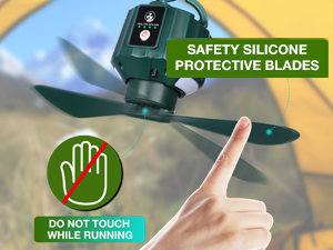 DUKUSEEK Tent Ceiling Fans