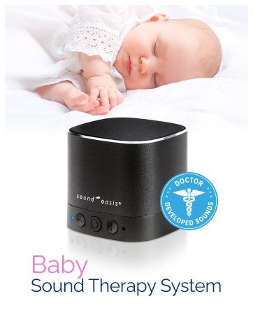 Bluetooth Tinnitus Therapy System by Sound Oasis - Portable White Noise Machine