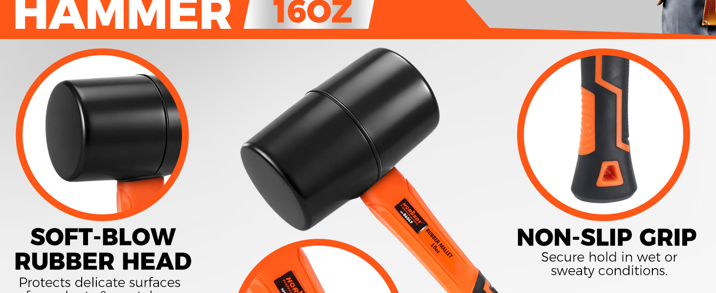 Rubber Mallet Hammer
