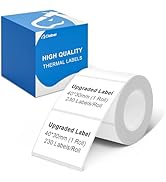 CLABEL 40 * 60 Label Maker Tape Adapted Cable Label Print Paper Standard Laminated Office Oil Pro...