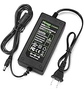 Facmogu 24V 3A 72W Power Supply Adapter Converter, 100-240V 50/60Hz AC to DC 24 Volt 3Amp Power S...
